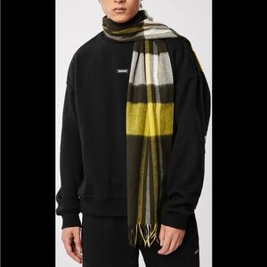 Mackage Ranger Plaid Wool Scarf